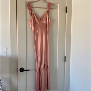 COPY - Rose gold midi dress